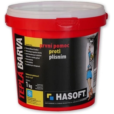 Termoreflexní nátěr Hasoft Teplá Barva 1 kg – Hledejceny.cz