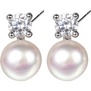 Silenti Jewelry Сребърни обеци "Грация