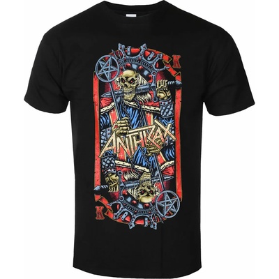 ROCK OFF мъжка тениска Anthrax - Evil King - ЧЕРЕН - ROCK OFF - ANTHTEE17MB