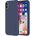 Incipio DualPro Case - удароустойчив хибриден кейс за iPhone XS, iPhone X (тъмносин)