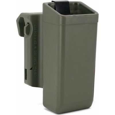 ESP Pouzdro rotační pro dvouřadý zásobník 9mm LUGER ZELENÉ