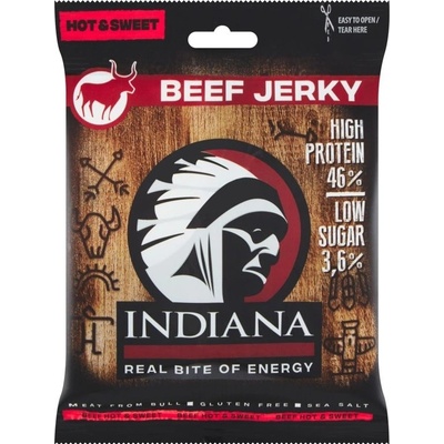 Indiana Jerky Biltong Original sušené mäso hovädzie 25 g