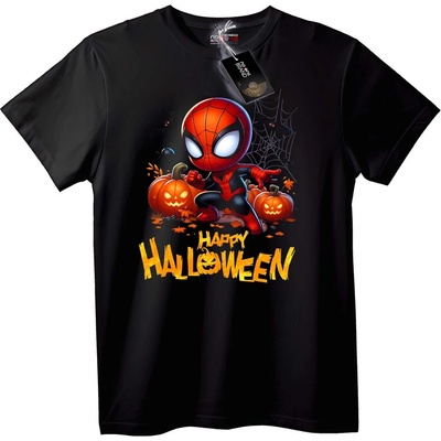 NOONEBRAND Тениска Spider-Man Halloween - L, White
