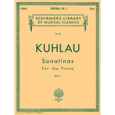 Sonatinas - Book 2: Piano Solo | Kuhlau Friedrich, Friedrich Kuhlau, Ludwig Klee