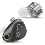 KZ геймърски слушалки Castor Pro Gray Mic Bass Up Edition, Hi-Fi, с микрофон, усилен басов звук (6.01.02.0319)