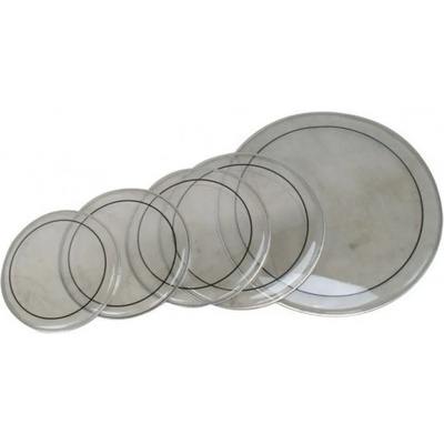 Stagg Кожа за рототоми прозрачна ambassador clear 08" en-0308ba