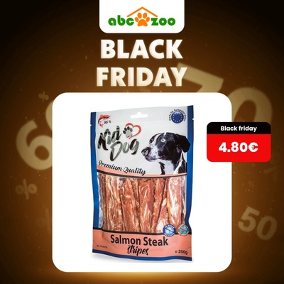 Kid Dog Lososový steak prúžky 250 g