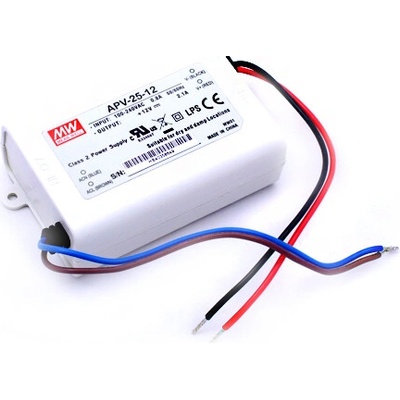 Spínaný zdroj APV 25W MEAN WELL AC/DC 12V