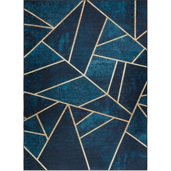 Dywany Łuszczów ANDRE Mosaic 1173 Modrá