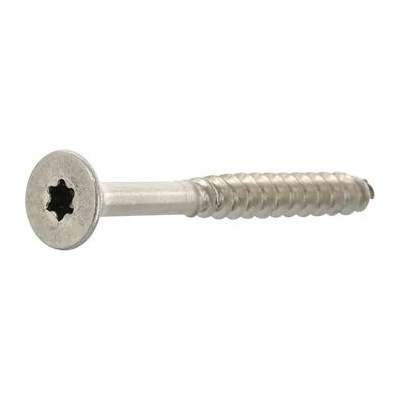 Vrut do dřevotřísky zápustná hlava částečný závit 6.0x115 Torx 25 nerez A2 (100 ks)