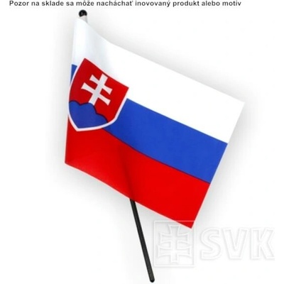 Vlajka Slovenská republika 30cm x 45cm mávadlo