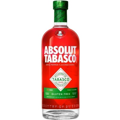Absolut Tabasco 38% 1 l (holá láhev)