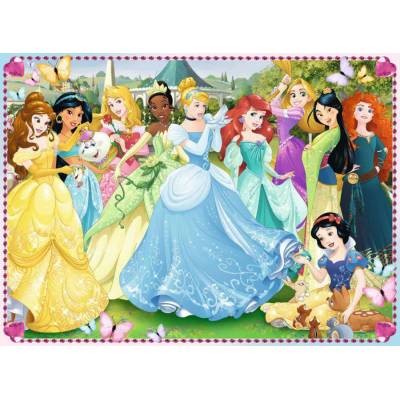Ravensburger - Puzzle Disney Princess: Time to Sparkle - 100 piese