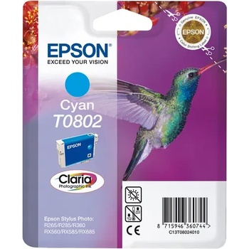 Epson ГЛАВА ЗА EPSON STYLUS PHOTO R 265/285/360/RX 560 - Cyan - PN C13T08024010 (201EPST0802)