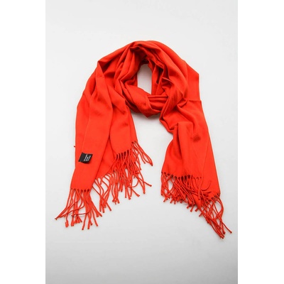 Classic Scarf oranžová kašmírová šála