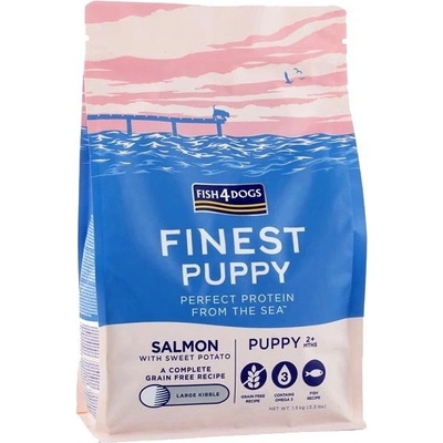 Fish4Dogs Finest Puppy Salmon large 6 kg