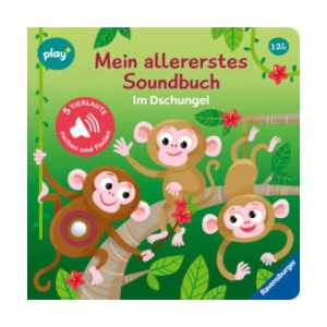 Ravensburger 45628 play+ Mein allererstes Soundbuch: Im Dschungel (Sachen suchen und hören) | Maria Höck, Dynamo Limited (2024)