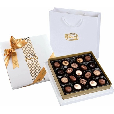 Bolci Diamond White Box mix pralinek s dárkovou taškou 215 g