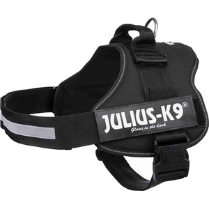 TRIXIE Силовен колан за кучета Julius K9 - черен, XL/82-116 см