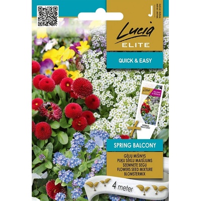 Seklos Семена на лента за Цветя Микс Пролетен балкон Spring balcony