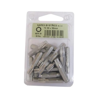 bit nástavec TORX 20x30 (30ks) 8074-20