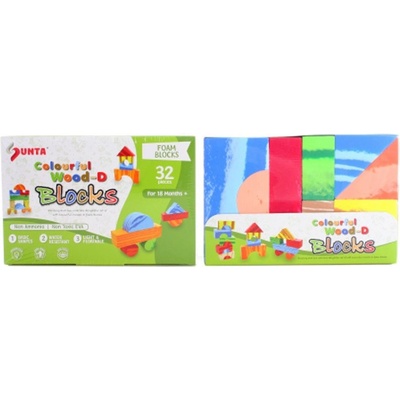 Lamps Pěnové kostky 32 ks strukturované