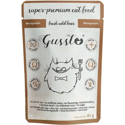 GUSSTO Cat Fresh Wild Boar 24 x 85 g