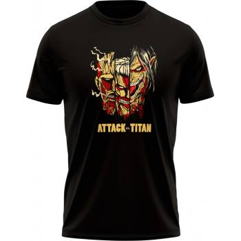 Attack on Titan tričko Inteligent Titans černé