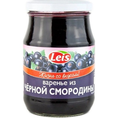 Leis Zavařenina z černého rybízu 430 g