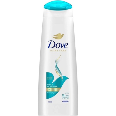 Dove Daily Care šampón na normálne vlasy pre hebké a žiarivé vlasy 250 ml