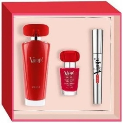 PUPA Vamp! Red EDP 50 ml + Mascara + Scented Nail Polish комплект за жени