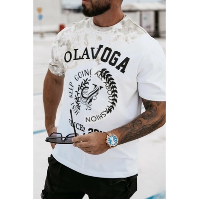 Olavoga Force tričko béžové