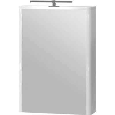 Kingsbath Livorno White 50 zrcadlová skříňka do koupelny s LED osvětlením
