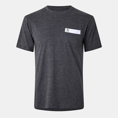 Original Penguin Мъжка тениска Original Penguin Pocket T-Shirt Mens - Dark Charcoal