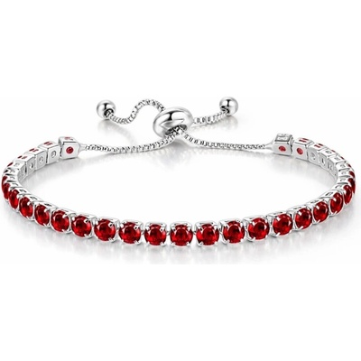 Sisi Jewelry Náramek Swarovski Elements Cianoti Garnet NR1109-ST-G54(17)