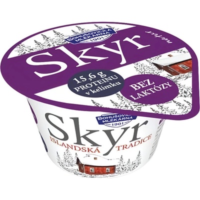 Bohušovická mlékárna Skyr 0,1% bez laktózy 130 g – Zbozi.Blesk.cz