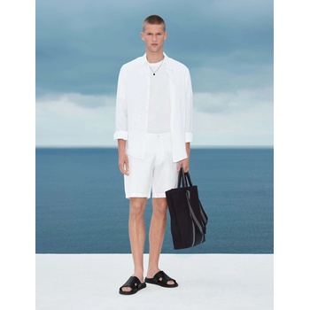 Marks & Spencer Риза от чист лен Marks & Spencer бяла Marks & Spencer | Byal | МЪЖЕ | L