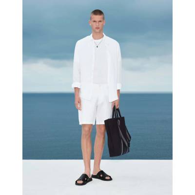 Marks & Spencer Риза от чист лен Marks & Spencer бяла Marks & Spencer | Byal | МЪЖЕ | L
