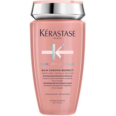 Kérastase Absolu Bain Chroma Respect хидратиращ шампоан за боядисана коса за жени 250 мл