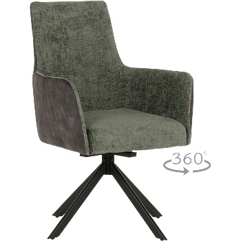 Carmen Трапезен стол capri - зелен