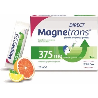 Magnetrans 375 mg 20 tyčinek granulátu