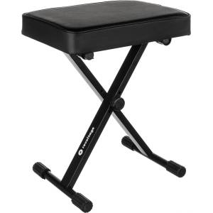 Revoltage Keyboard Bench 3000 Метален стол за пиано Black (KB3000BLK)