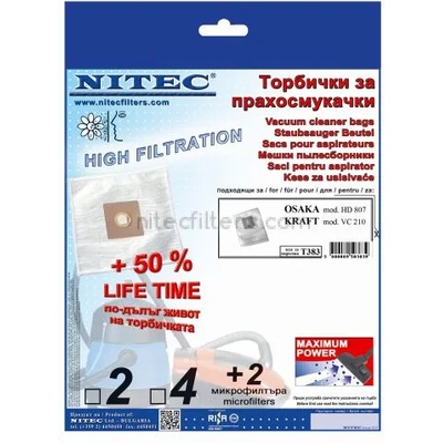 NITEC Торбички за прахосмукачки НИТЕК, код Т383
