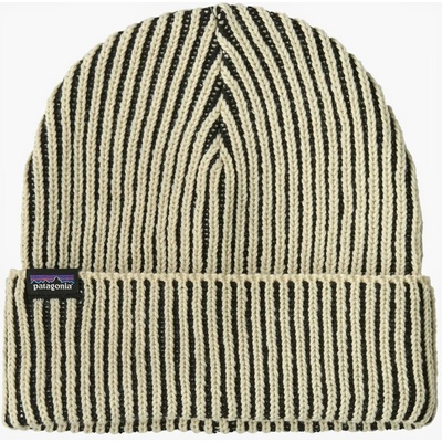 Patagonia Fishermans Rolled beanie contrast stripe/black