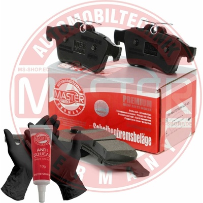 MASTER-SPORT Sada brzdových platničiek kotúčovej brzdy 13046072782N-SET-MS