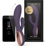  Заешки вибратор с тласкащо движение, смарт контрол, 19, 6см. - Lelo Ina Thrust Purple (D-246219)
