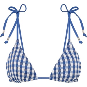 Seafolly Дамско бикини горнище Seafolly Women's Bella Slide Tri Bikini top - Ultramarine - размер 42 (EU) (150-5055-0116)
