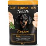 Dibaq Fitmin For Life Пилешко пауче за възрастни кучета с билки 85 g
