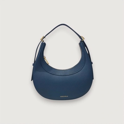 Coccinelle WHISPER kožená mini bag Deep Blue