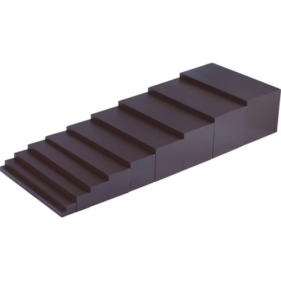 Montessori hnědé schody zmenšená verze – Zboží Dáma